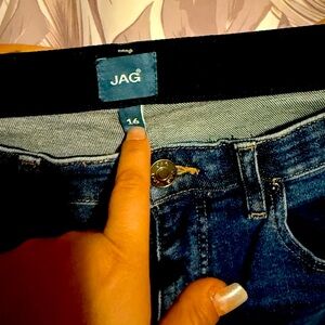 JAG size 16 Phoebe cropped super comfortable Jean